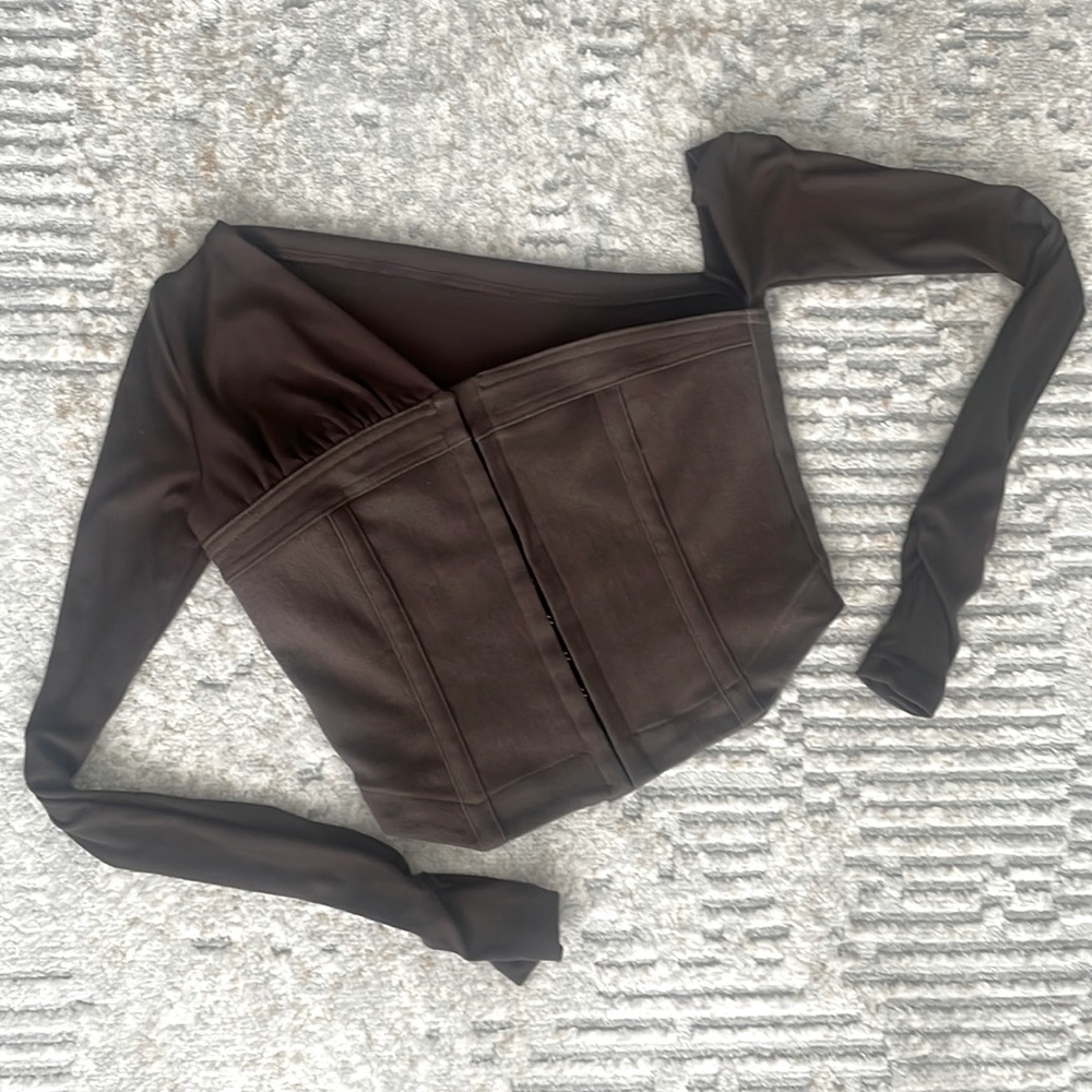 Bustier Bolero Top